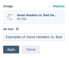 Alt tags are important for SEO and user accessibility